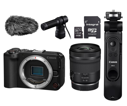 Aparat Canon EOS R50 V+ RF-S 14-30mm f/4-6.3 IS STM PZ Content Creator